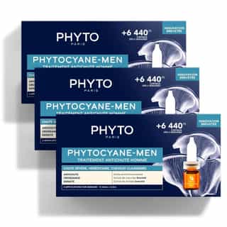Phytocyane TRIO TRAITEMENT ANTICHUTE HOMME