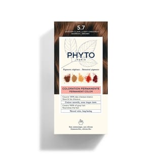 COLORATION PHYTO 5.7 Châtain Clair Marron